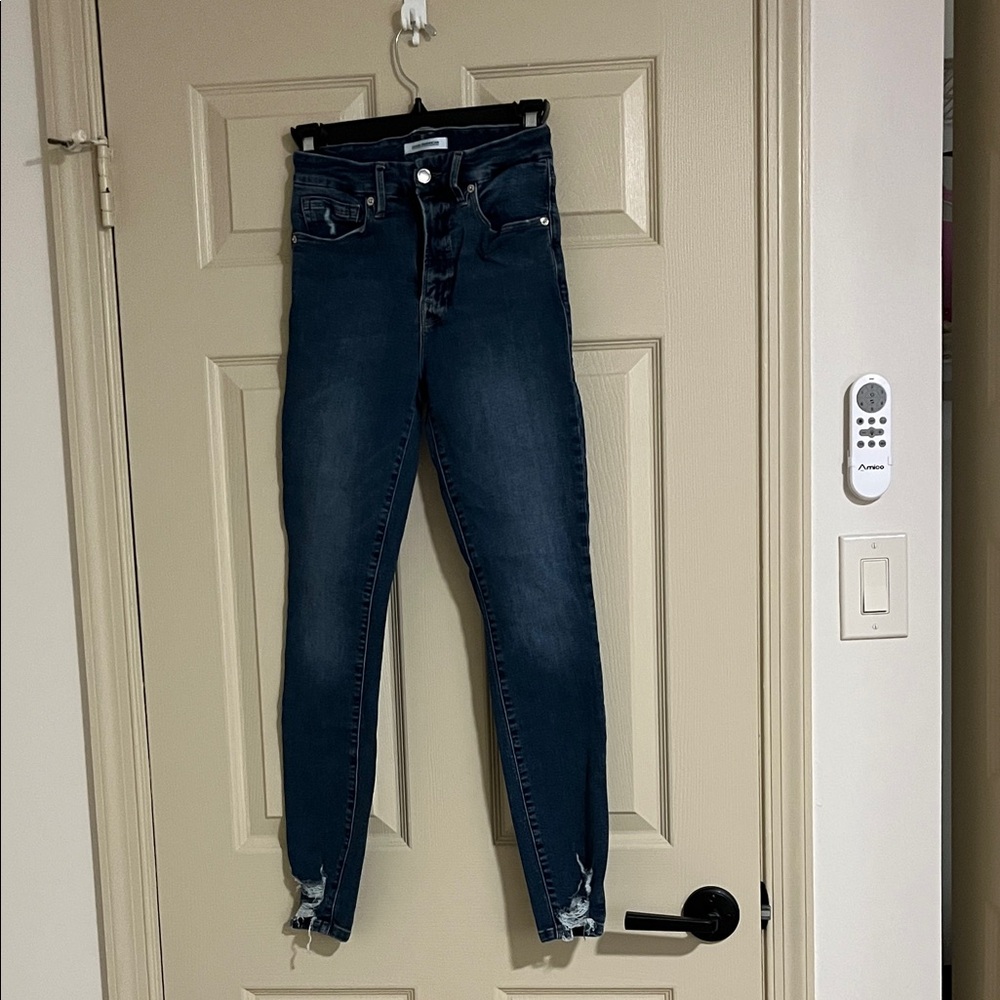 Good American Dark Blue Skinny Jeans CE014